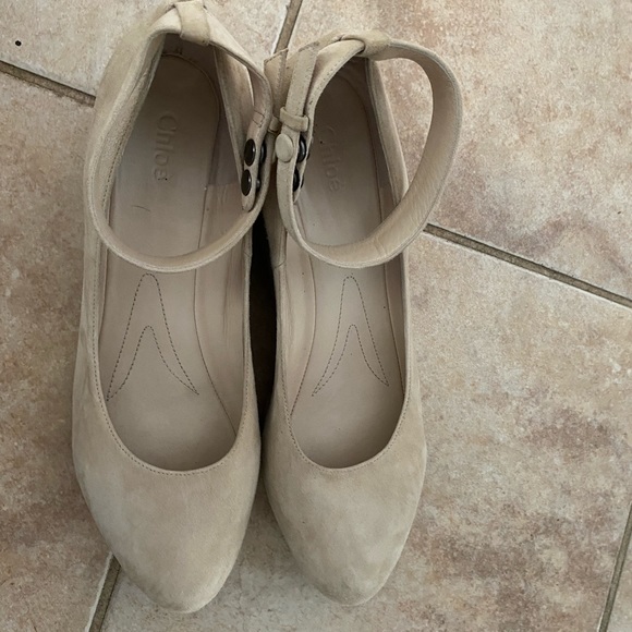 Chloé suede flat forms - Picture 2 of 3